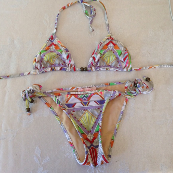 Mara Hoffman string bikini NWOT