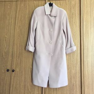 Coat wool  light,  warm,  light pink/ beige