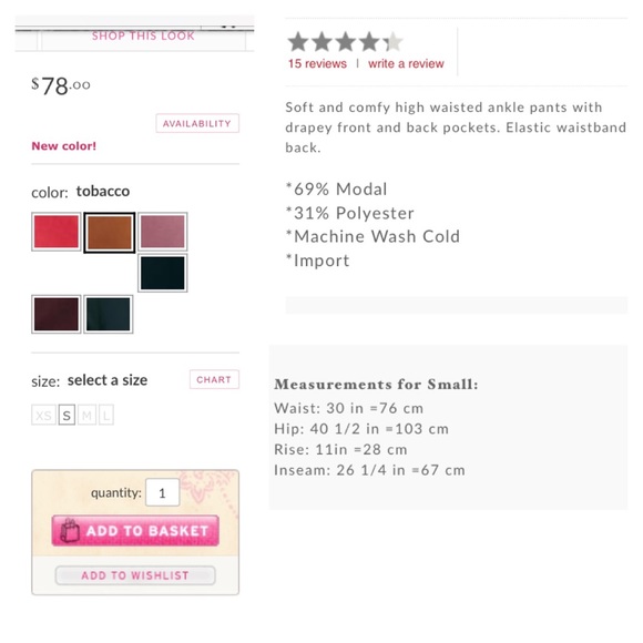 Free People NWT Culottes - Picture 3 of 3