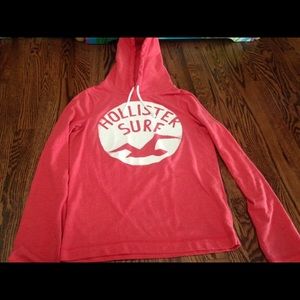 Pink/Orange Small Hollister hoodie