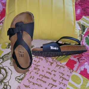 Birki's black sandals