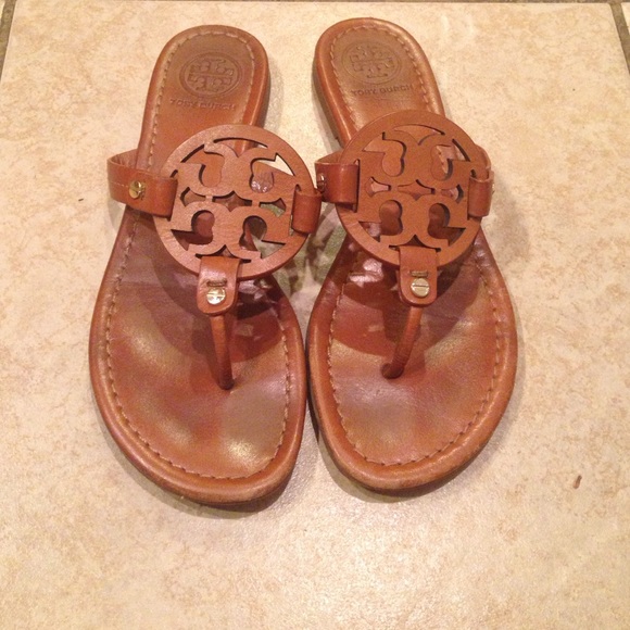 Brown Tory Burch Sandals