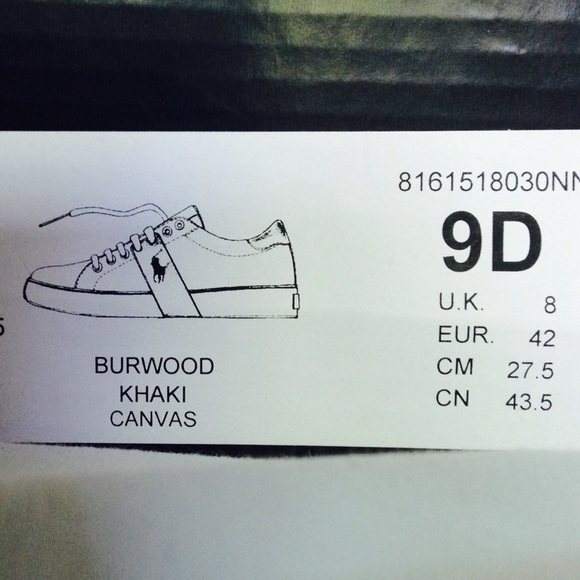 👟NEW!!!  POLO 👟 Ralph Lauren MEN's Shoes - Picture 4 of 4