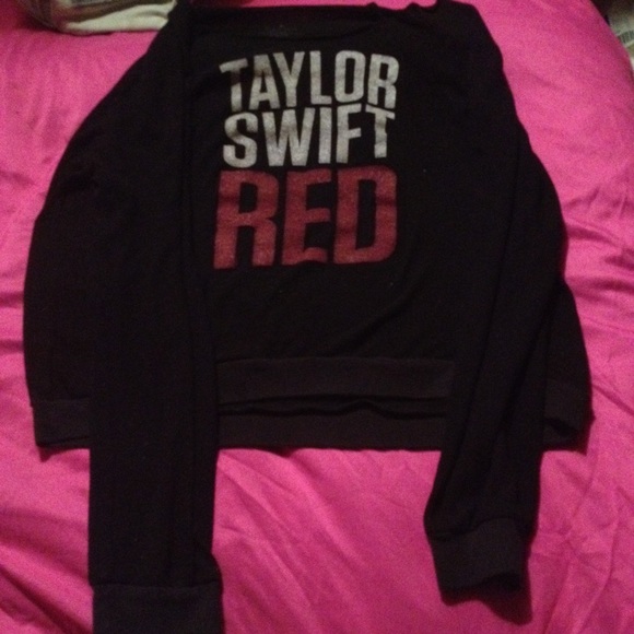 Long Sleeved Red Taylor Swift Shirt