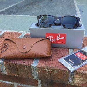 RayBan New Wayfarer Sunglasses 52mm - Tortoise