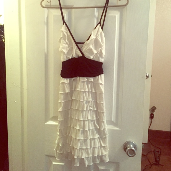 Black and white dress