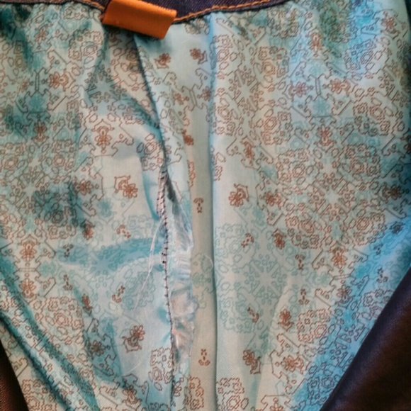 Sold 💥JOU JOU DENIM & LEATHER MOTO - Picture 4 of 4