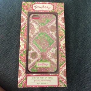 Iphone 5 lilly case!