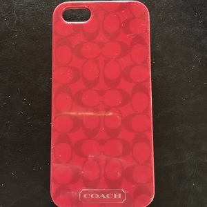 Coach iPhone 5 case