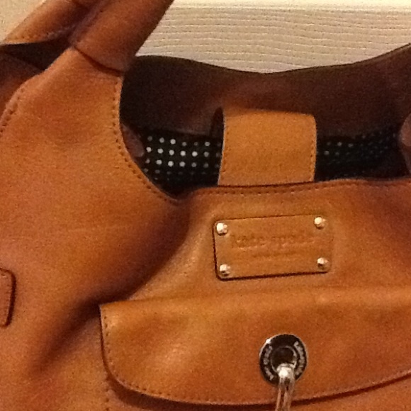 kate spade Handbags - 100% Authentic Kate spade saddle brown flash sale!