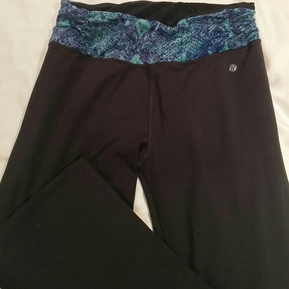 Bally total fitness workout pants