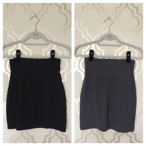 *Bundle* Forever 21 Black and Gray Pencil Skirt