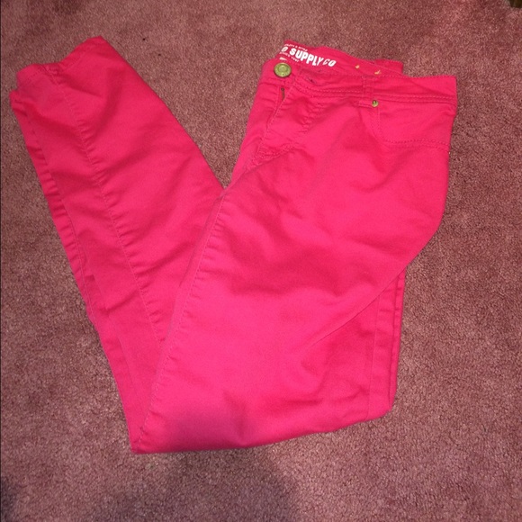 Pink pants