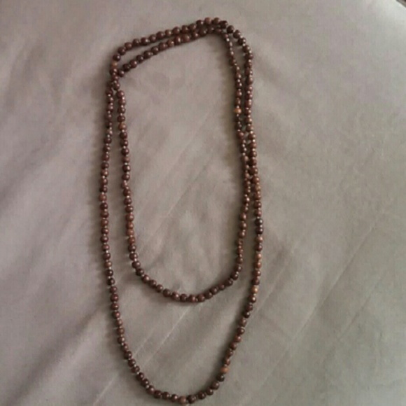 Wooden Bead Necklace