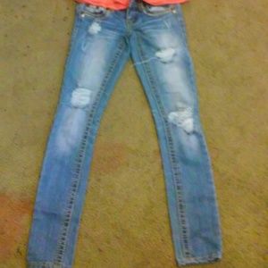 Destroyed skinny Jeans