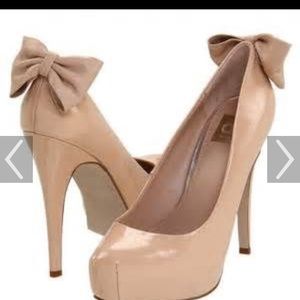 Dolce vita nude heel with bow