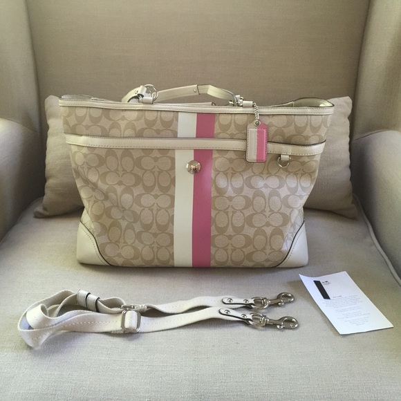 SOLD! Coach large tote - Picture 1 of 4