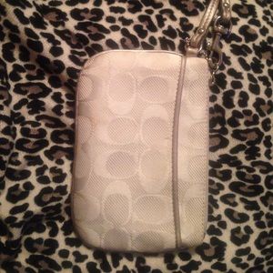 Coach wristlet