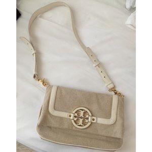 Tory Burch bag! Off white/tan
