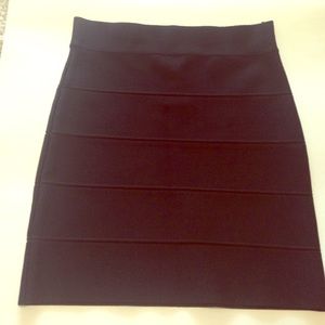 BCBG black bodicon fit mini