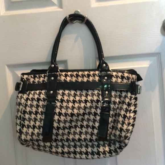 Houndstooth purse