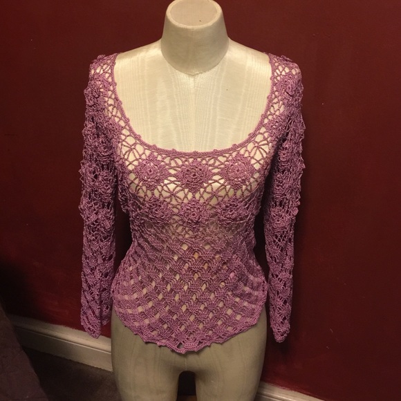 Pink Top (Crochet Style)
