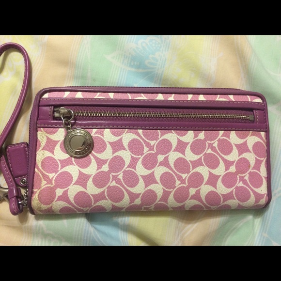Coach Pink Wallet