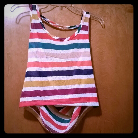 Striped summer top
