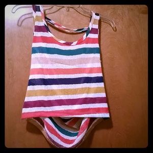 Striped summer top