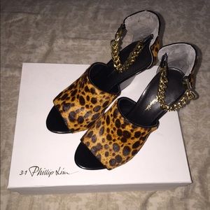 👠3.1 Phillip Lim Berlin Animal Print Heels 👠