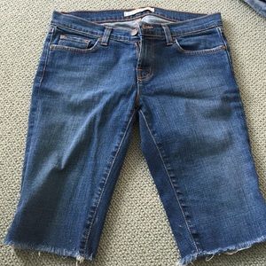 J brand denim Bermuda shorts