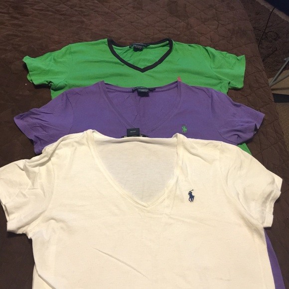 Ralph Lauren Tops - Ralph Lauren Sport Tees 💥Lot Of 3 💥