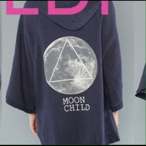 Wildfox moon child poncho