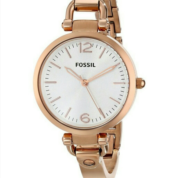 ❌SOLD❌💜ROSE GOLD FOSSIL WATCH💜🌟NWT🌟
