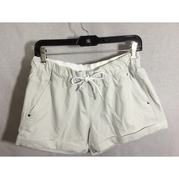 Off-white/Gray Lululemon Shorts