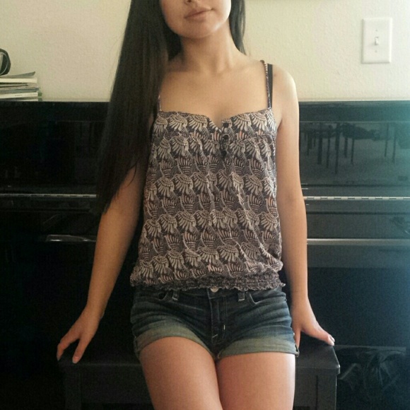 Tribal print tank