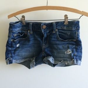 American eagle jean shorts