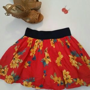 SOLD!!! Hollister Floral Skirt SOLD!!!!