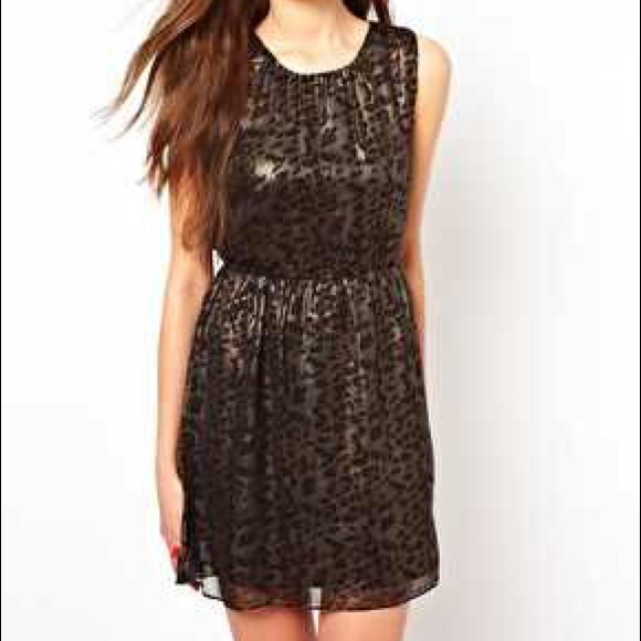 Vila Animal Print Dress