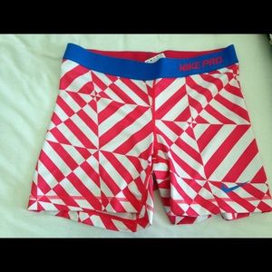 NikePro fitted spandex mid thigh length