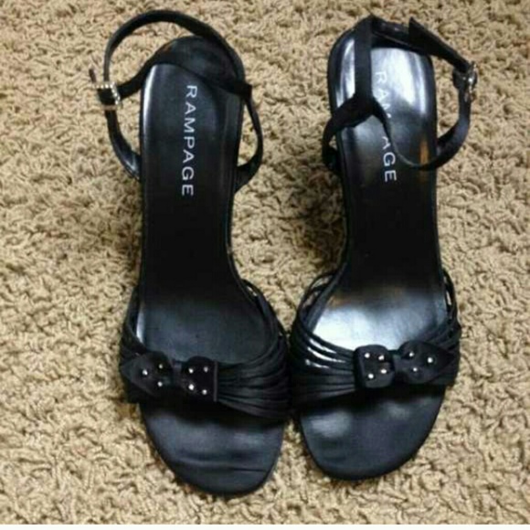 Black Heels by Rampage - Picture 2 of 2