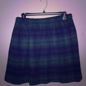 Joe fresh plaid skirt
