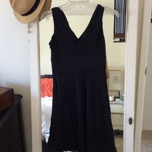 J. Crew Black Silk Cocktail Dress