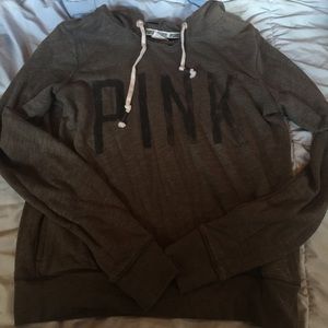 Pink hoodie