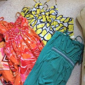 3/$12 maxi dresses in great condition