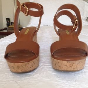 BCBG wedge sandals