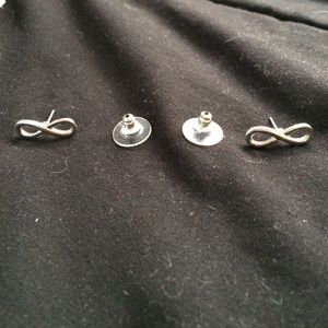 Infinity sign earrings