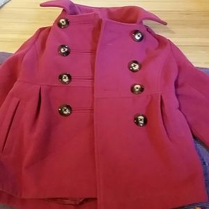 Magenta coat