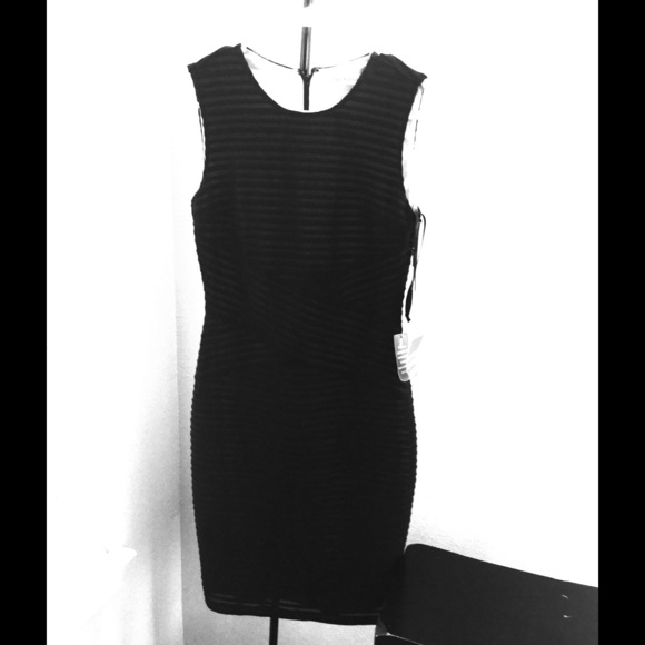 Calvin Klein Black Dress Size 2 NWT