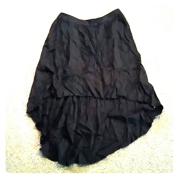 High-low skirt